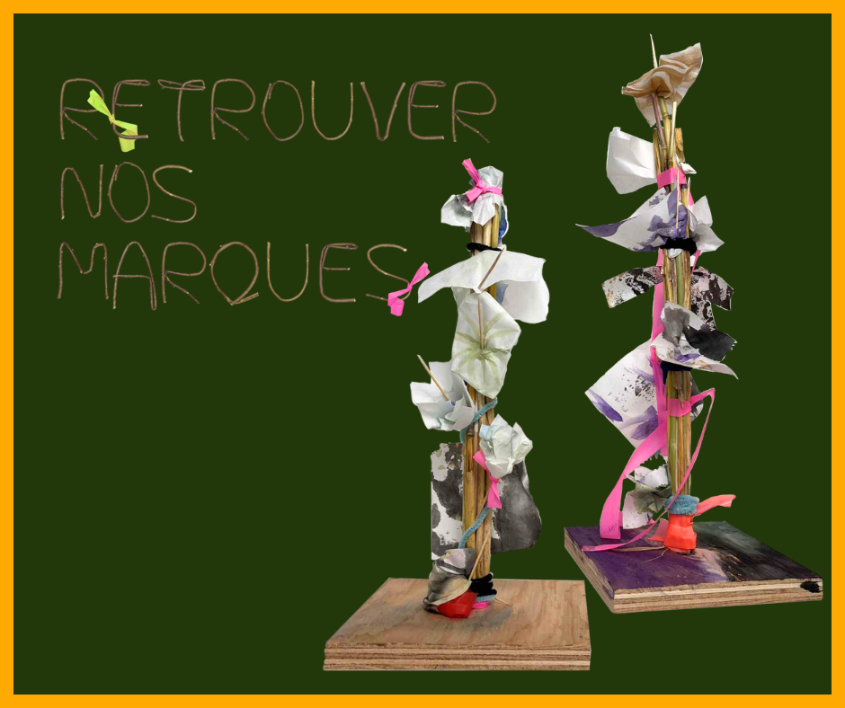 Atelier pédagogique de création «Retrouver nos marques»