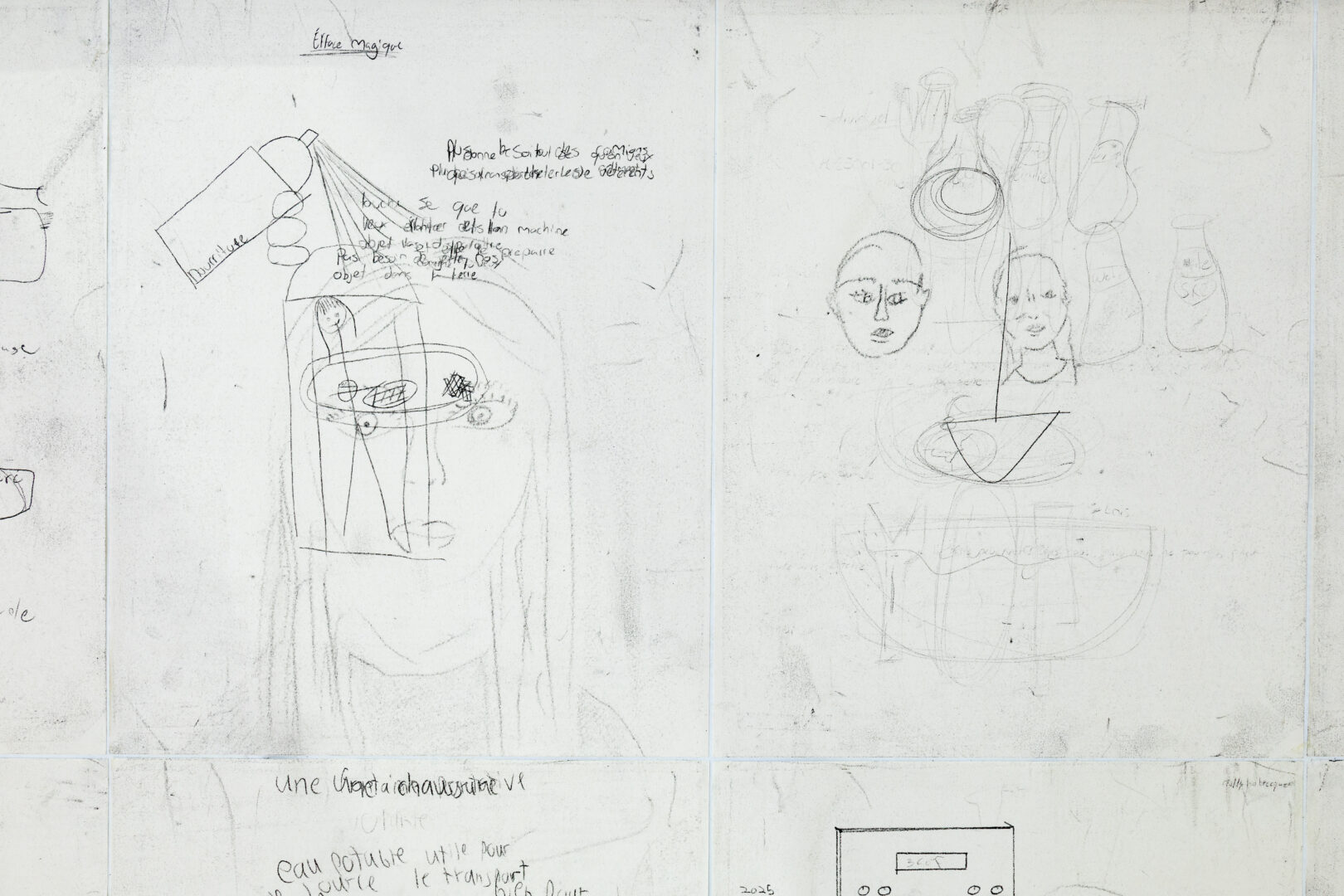Photographie de l'empreinte carbone d'un.e élève lors de la résidence Art actuel en milieu scolaire à l'école secondaire des Batisseurs - Édifice Jonquière.