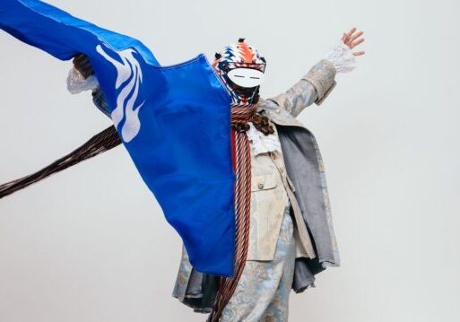 Photo de la performance Gigue de la liberté. Simon Beaudry 2022.